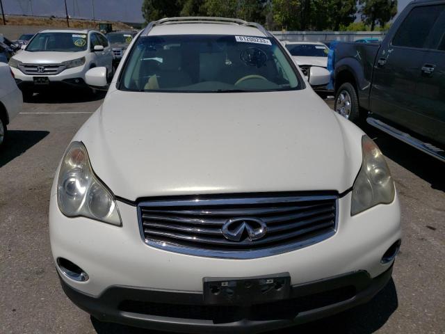 JNKAJ09F19M951482 - 2009 INFINITI EX35 BASE WHITE photo 5