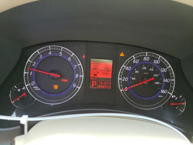 JNKAJ09F19M951482 - 2009 INFINITI EX35 BASE თეთრი ფოტო 9