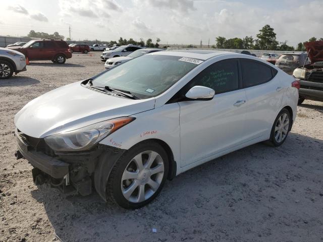 5NPDH4AE1DH303163 - 2013 HYUNDAI ELANTRA GLS WHITE photo 1