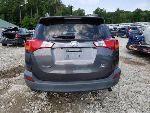 2T3BFREV4EW128552 - 2014 TOYOTA RAV4 LE GRAY photo 6