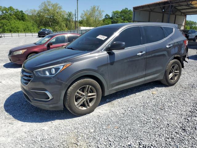 5XYZT3LB2JG566606 - 2018 HYUNDAI SANTA FE S GRAY photo 1