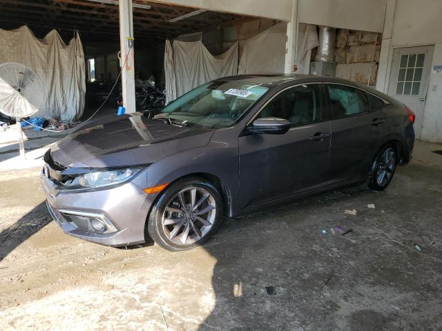 19XFC1F75LE017769 - 2020 HONDA CIVIC EXL GRAY photo 1