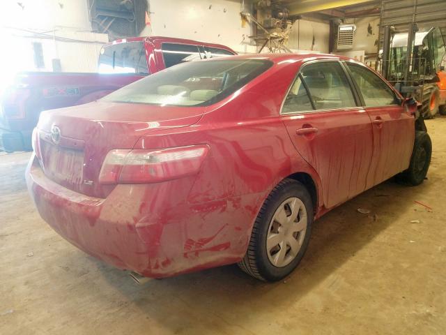 4T1BK46K98U072916 - 2008 TOYOTA CAMRY LE  photo 4