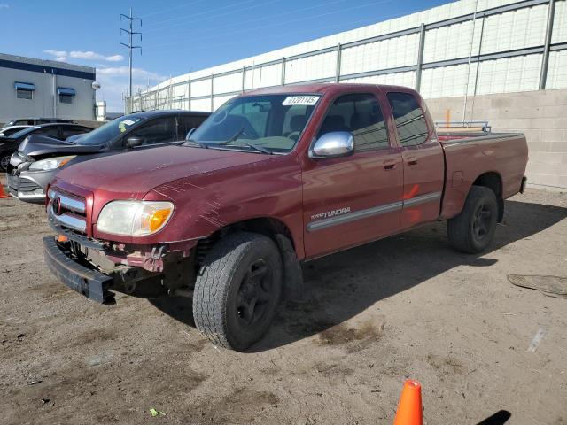 5TBRU34146S472474 - 2006 TOYOTA TUNDRA ACCESS CAB SR5 RED photo 1