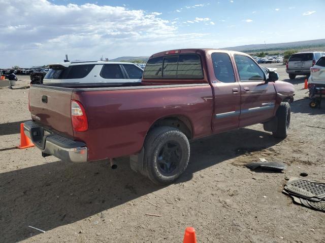 5TBRU34146S472474 - 2006 TOYOTA TUNDRA ACCESS CAB SR5 RED photo 3