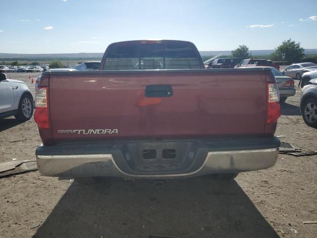 5TBRU34146S472474 - 2006 TOYOTA TUNDRA ACCESS CAB SR5 RED photo 6