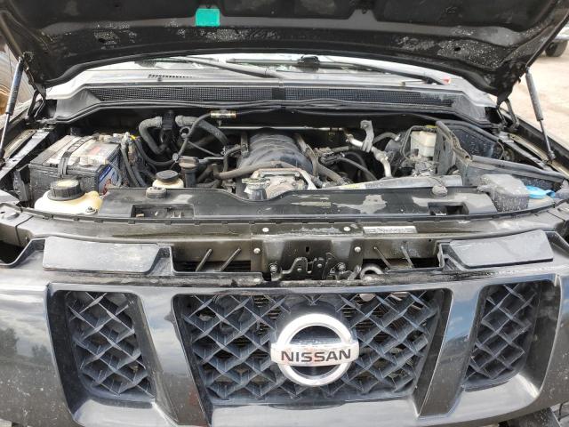 1N6BA0EJ1CN329253 - 2012 NISSAN TITAN S BLACK photo 11