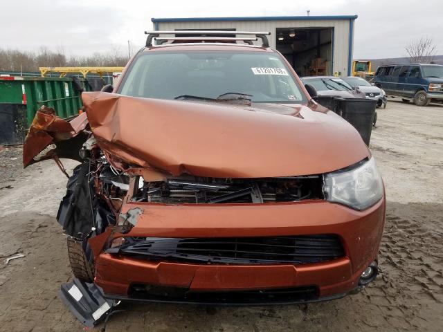 JA4AZ3A31EZ006441 - 2014 MITSUBISHI OUTLANDER SE  photo 9