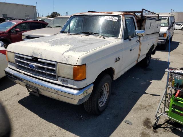 2FTHF25G4MCA96152 - 1991 FORD F250 WHITE photo 1