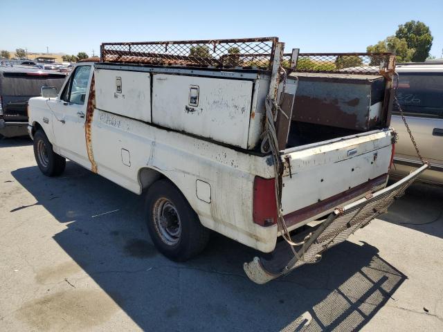 2FTHF25G4MCA96152 - 1991 FORD F250 WHITE photo 2