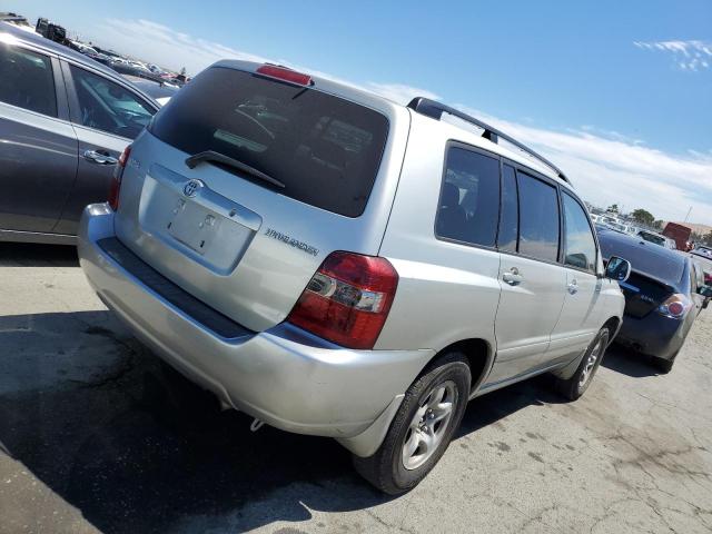 JTEDD21A860135711 - 2006 TOYOTA HIGHLANDER SILVER photo 3