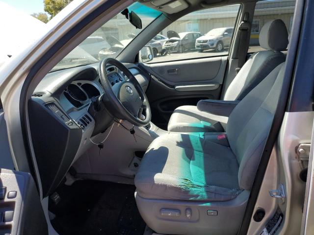 JTEDD21A860135711 - 2006 TOYOTA HIGHLANDER SILVER photo 7