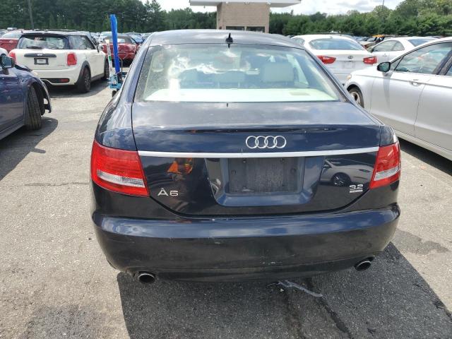 WAUDH74F08N134066 - 2008 AUDI A6 3.2 QUATTRO BLUE photo 6