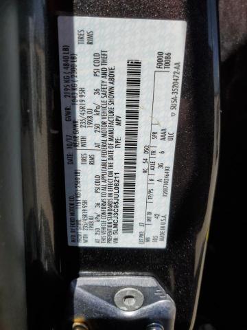 5LMCJ3C95JUL08211 - 2018 LINCOLN MKC RESERVE CHARCOAL photo 13