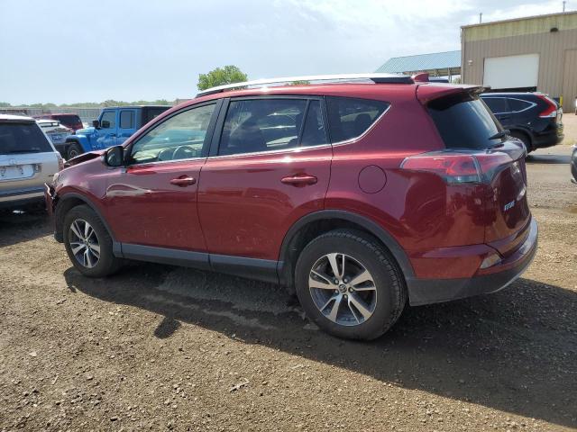 JTMRFREV9JD228748 - 2018 TOYOTA RAV4 ADVENTURE MAROON photo 2