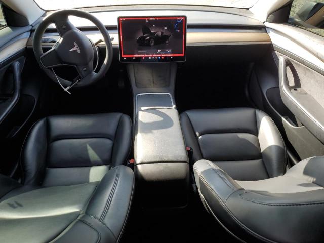 5YJ3E1EB7NF267028 - 2022 TESLA MODEL 3 შავი ფოტო 8