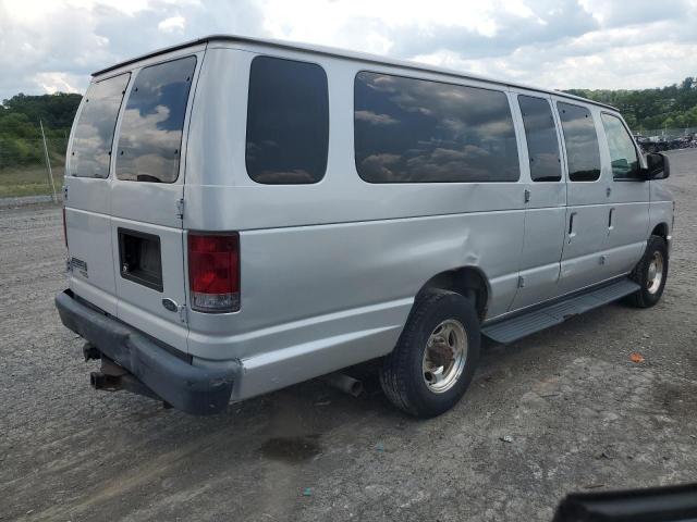 1FBSS31L28DA45043 - 2008 FORD ECONOLINE E350 SUPER DUTY WAGON SILVER photo 3