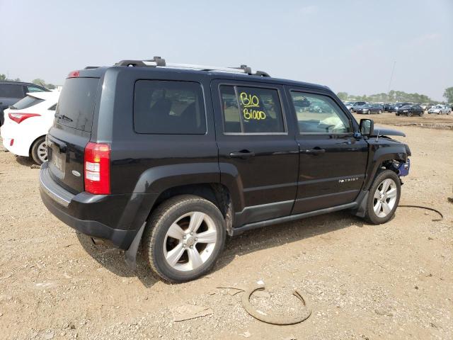 1J4NF4GB4BD207550 - 2011 JEEP PATRIOT LATITUDE BLACK photo 3