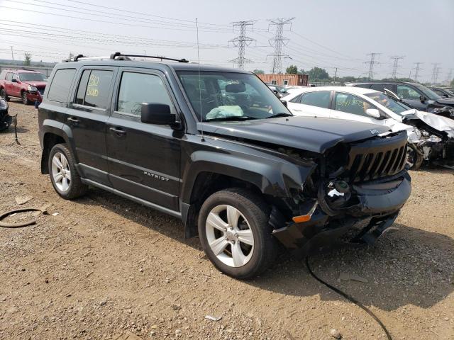 1J4NF4GB4BD207550 - 2011 JEEP PATRIOT LATITUDE BLACK photo 4