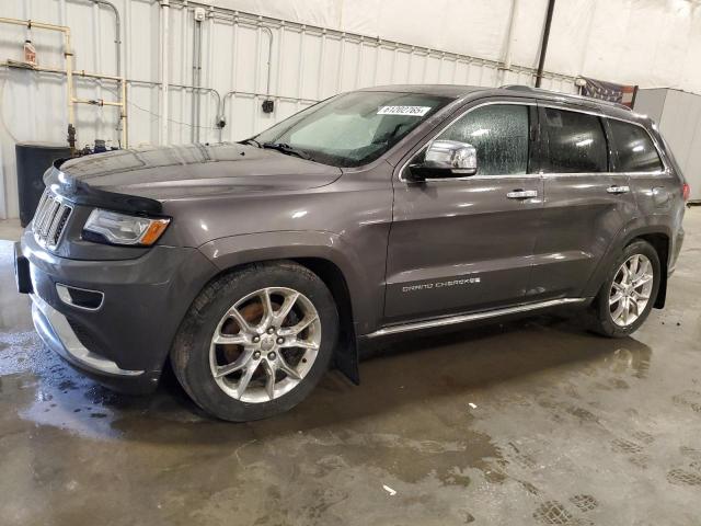 1C4RJFJM2EC300525 - 2014 JEEP GRAND CHER SUMMIT 灰色 照片 1