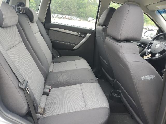 KL1TD66E89B621924 - 2009 CHEVROLET AVEO LS SILVER photo 10