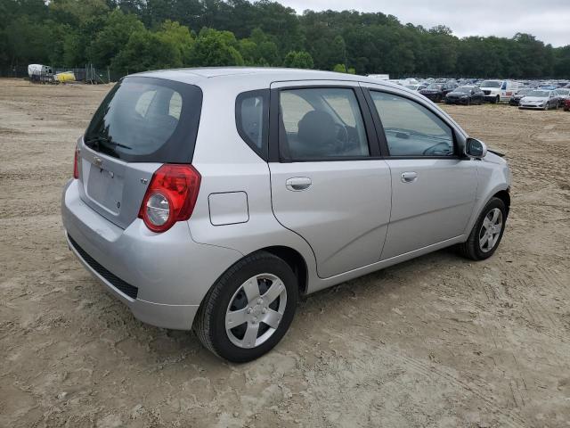 KL1TD66E89B621924 - 2009 CHEVROLET AVEO LS SILVER photo 3