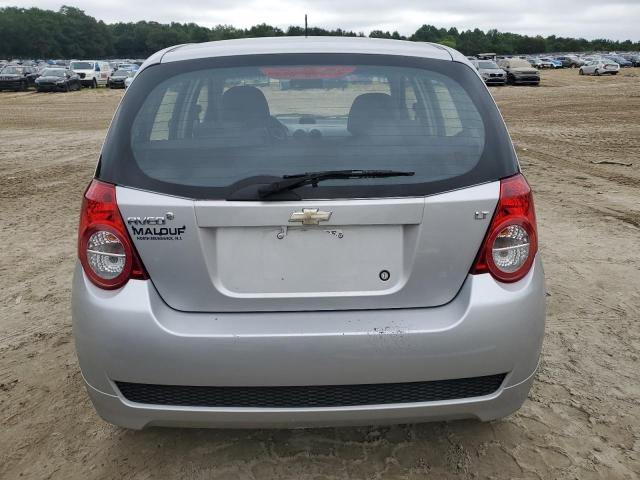 KL1TD66E89B621924 - 2009 CHEVROLET AVEO LS SILVER photo 6