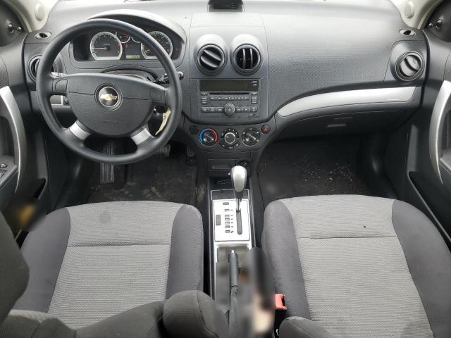 KL1TD66E89B621924 - 2009 CHEVROLET AVEO LS SILVER photo 8