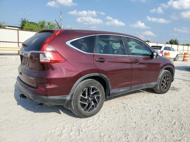 2HKRM3H49GH518125 - 2016 HONDA CR-V SE PURPLE photo 3