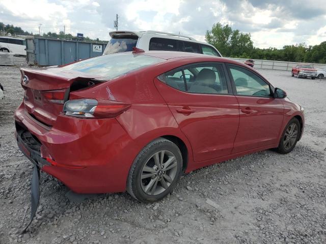 KMHD84LF8HU400454 - 2017 HYUNDAI ELANTRA SE RED photo 3