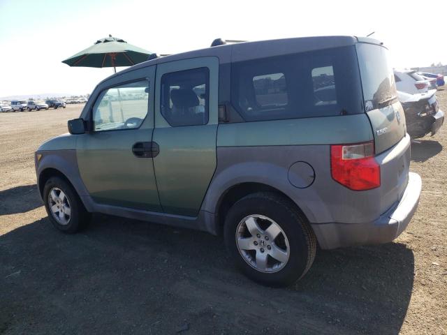 5J6YH28593L000440 - 2003 HONDA ELEMENT EX GREEN photo 2