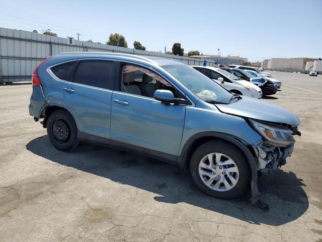 2HKRM3H7XGH549555 - 2016 HONDA CR-V EXL BLUE photo 4
