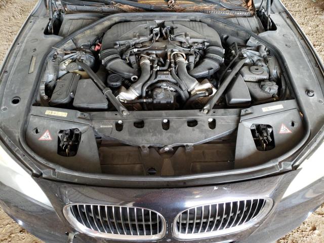 WBAKB83599CY61436 - 2009 BMW 750 LI GRAY photo 11