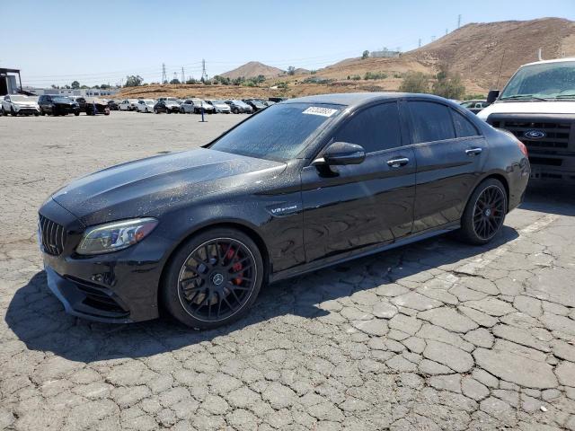 55SWF8HB2LU333768 - 2020 MERCEDES-BENZ C 63 AMG-S BLACK photo 1