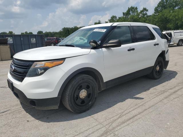 1FM5K8AR1DGC25984 - 2013 FORD EXPLORER POLICE INTERCEPTOR WHITE photo 1