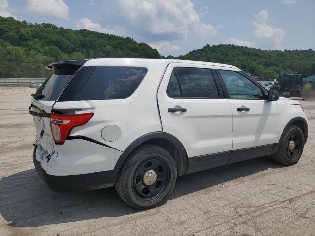 1FM5K8AR1DGC25984 - 2013 FORD EXPLORER POLICE INTERCEPTOR WHITE photo 3