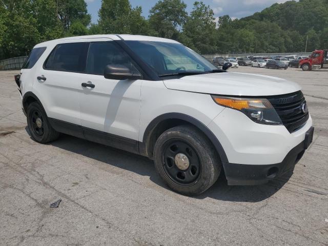 1FM5K8AR1DGC25984 - 2013 FORD EXPLORER POLICE INTERCEPTOR WHITE photo 4
