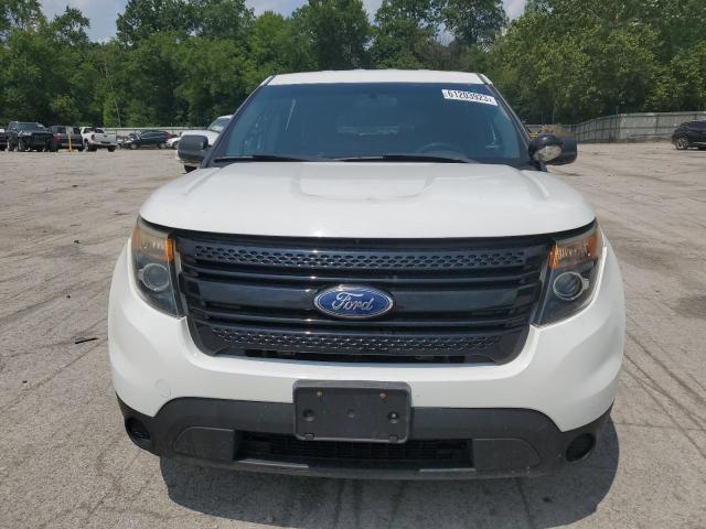 1FM5K8AR1DGC25984 - 2013 FORD EXPLORER POLICE INTERCEPTOR WHITE photo 5