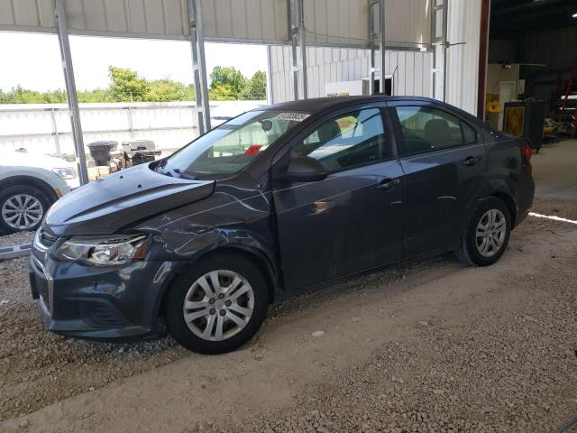 1G1JB5SH3H4169392 - 2017 CHEVROLET SONIC LS CHARCOAL photo 1