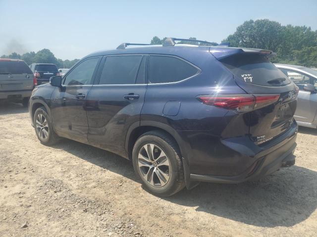 5TDGZRAH3LS020404 - 2020 TOYOTA HIGHLANDER XLE Mavi foto 2