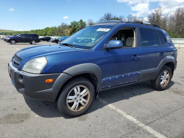 KM8JN72D06U307938 - 2006 HYUNDAI TUCSON GLS BLUE photo 1