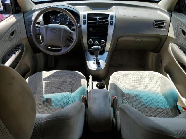 KM8JN72D06U307938 - 2006 HYUNDAI TUCSON GLS BLUE photo 8