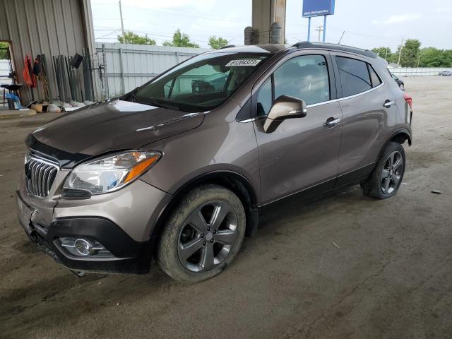 KL4CJASB8EB602312 - 2014 BUICK ENCORE TAN photo 1