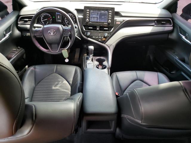 4T1T11AK9NU702426 - 2022 TOYOTA CAMRY SE BLACK photo 8