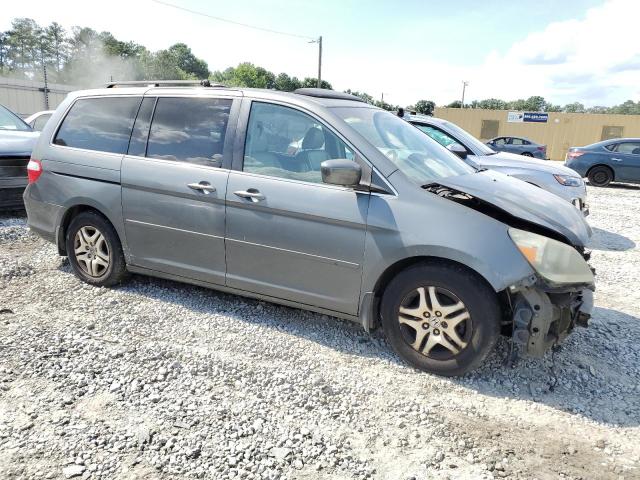 5FNRL38837B088368 - 2007 HONDA ODYSSEY TOURING GRAY photo 4