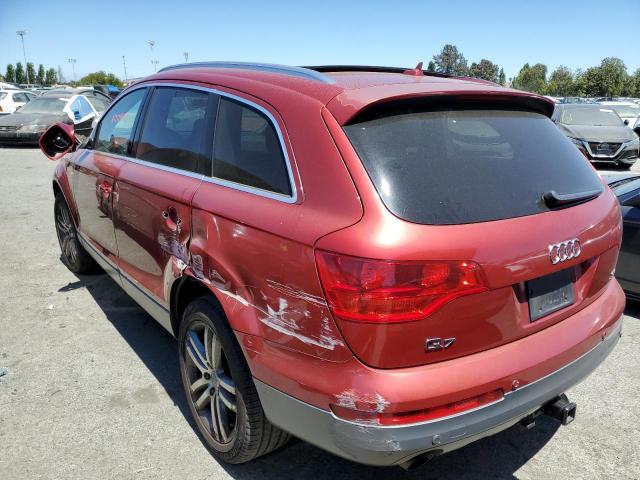 WA1BY74L87D073922 - 2007 AUDI Q7 3.6 QUATTRO PREMIUM BURGUNDY photo 2