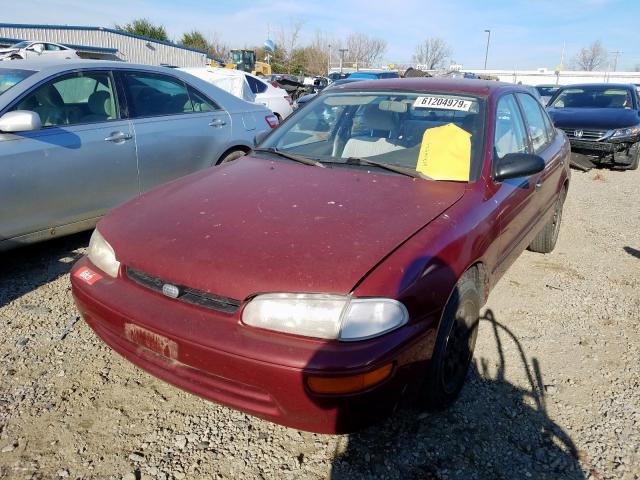 1Y1SK5262TZ051609 - 1996 GEO PRIZM BASE  photo 2