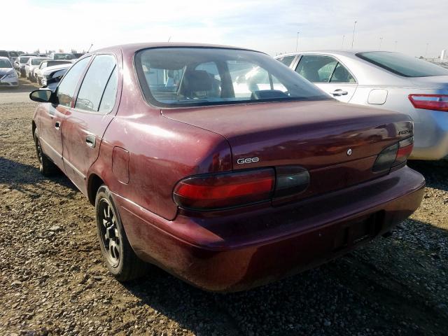 1Y1SK5262TZ051609 - 1996 GEO PRIZM BASE  photo 3