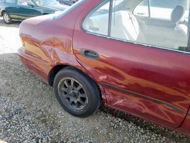1Y1SK5262TZ051609 - 1996 GEO PRIZM BASE  photo 9
