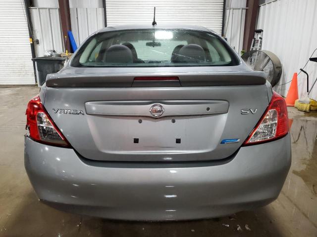 3N1CN7AP5DL893328 - 2013 NISSAN VERSA S GRAY photo 6